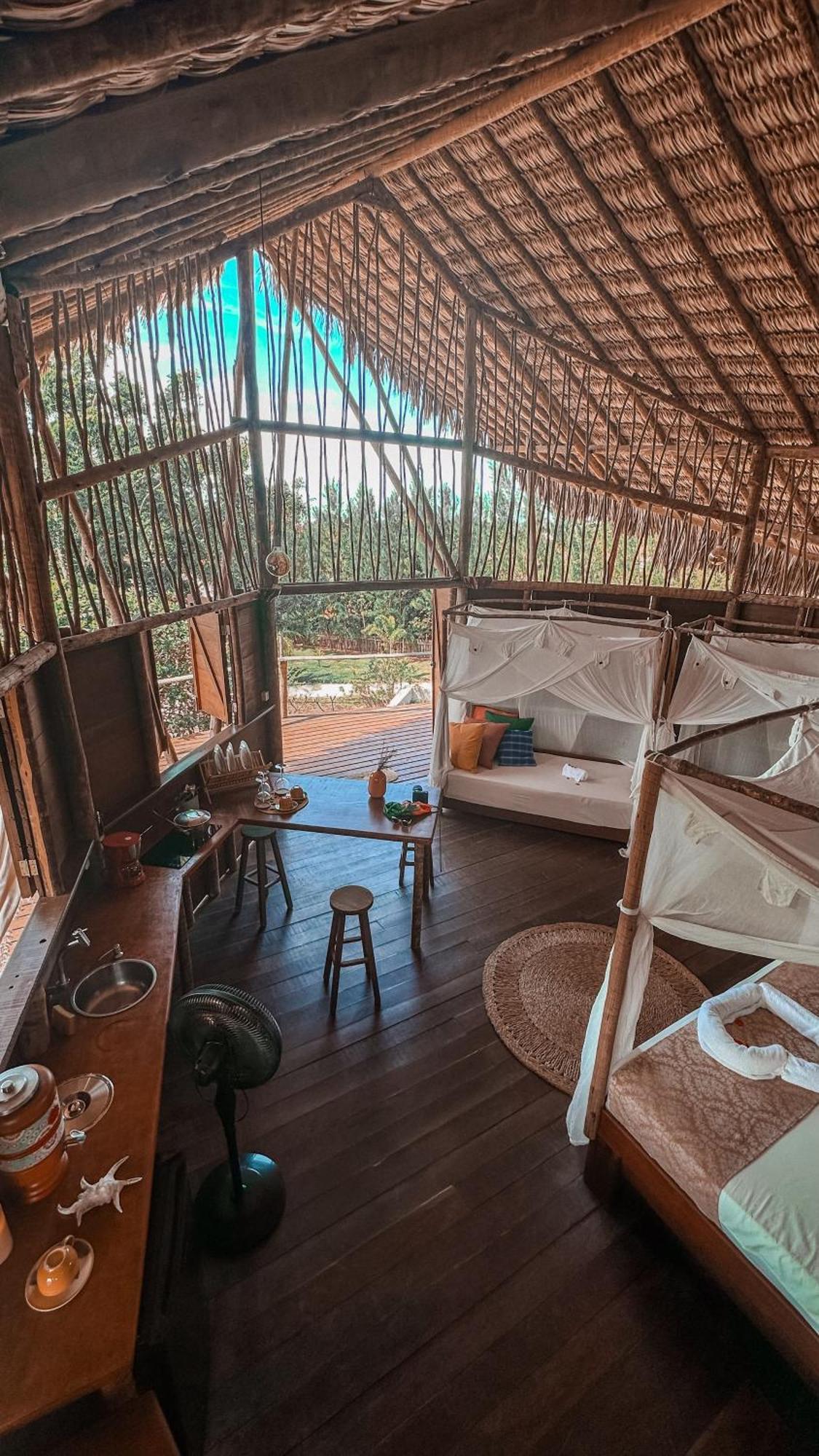 פראה Villa Sabia - Eco Bungalows מראה חיצוני תמונה